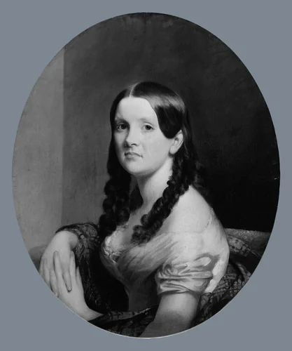 Mrs. Francis Stanton Blake by Chester Harding, artwork, 1837-1844