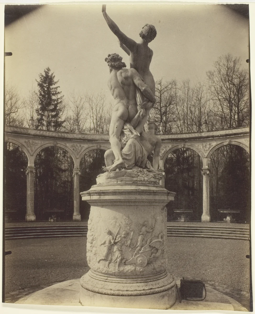 Versailles, Enlèvement de Proserpine par Pluton by Jean-Eugène-Auguste Atget, photograph, 1904
