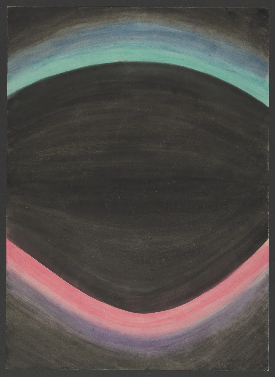 Colored Rhythm: Study for the Film by Léopold Survage, drawing, 1913