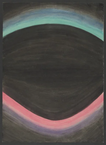 Colored Rhythm: Study for the Film by Léopold Survage, drawing, 1913