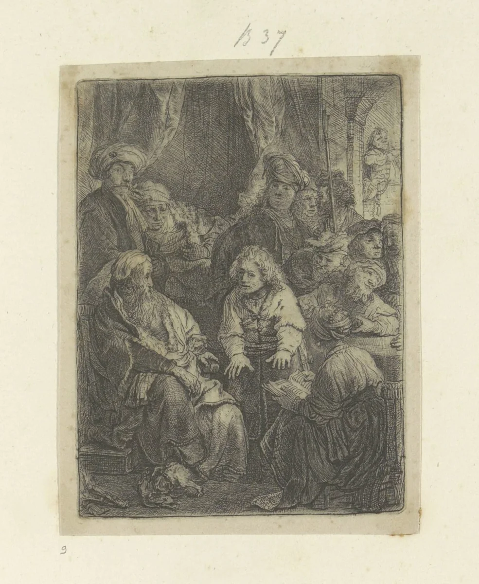Jozef vertelt zijn dromen by Rembrandt van Rijn, book, 1638