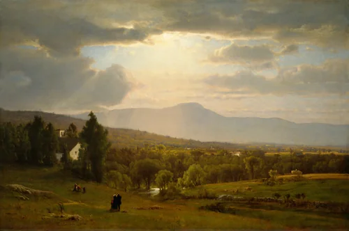 Catskill Mountains by George Inness, painting, 1870