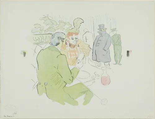 Snobbery by Henri de Toulouse-Lautrec, print, 1897