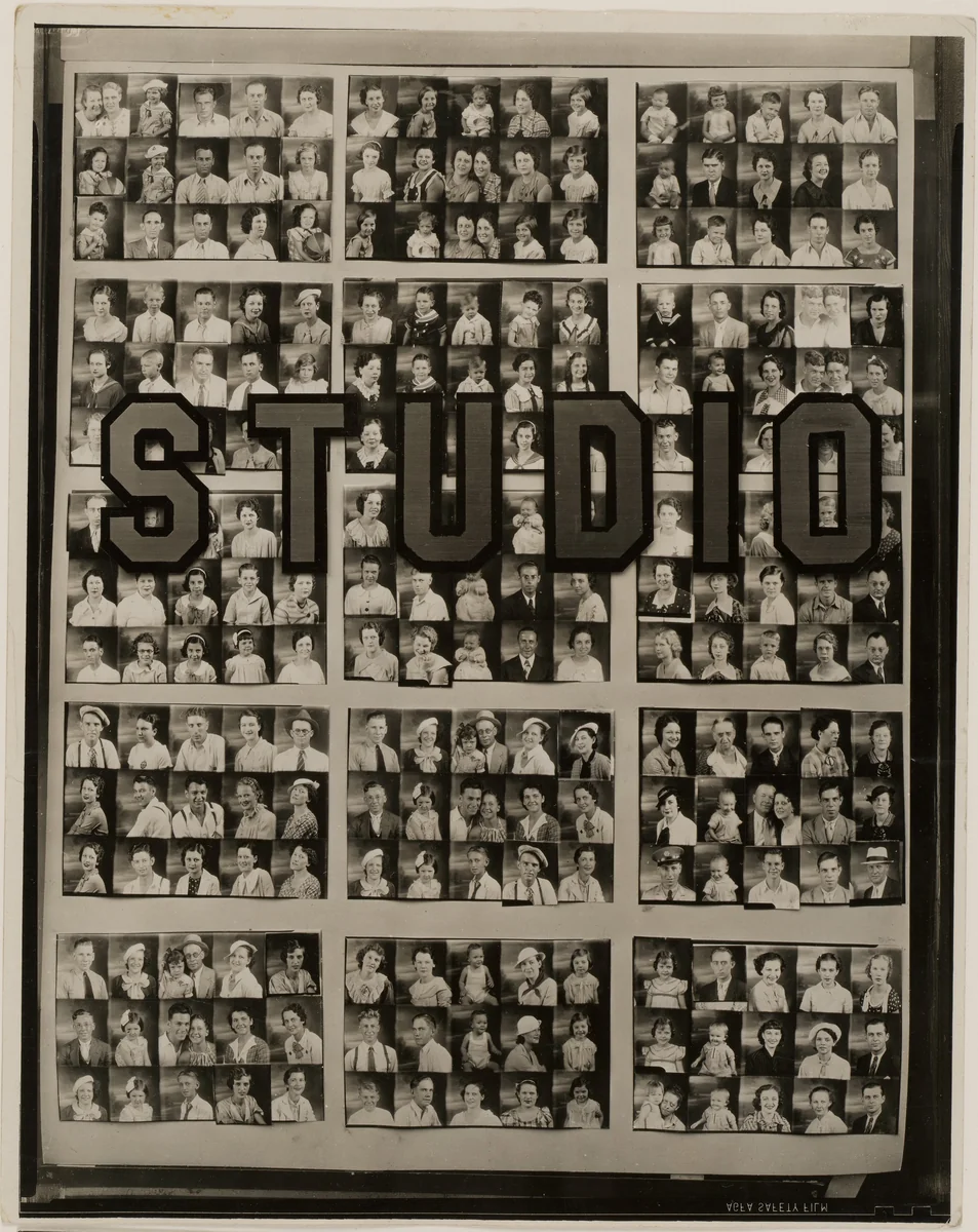 Penny Picture Display, Savannah by Walker Evans, photograph, 1936