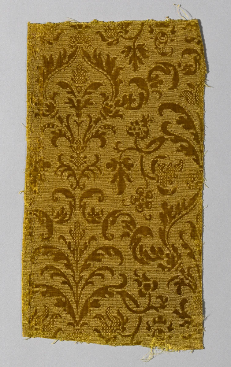 Fragment by Italy, textile, 1590-1610