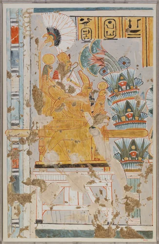 Statue of Deified Amenhotep I by Nina de Garis Davies, artwork, -1279--1213