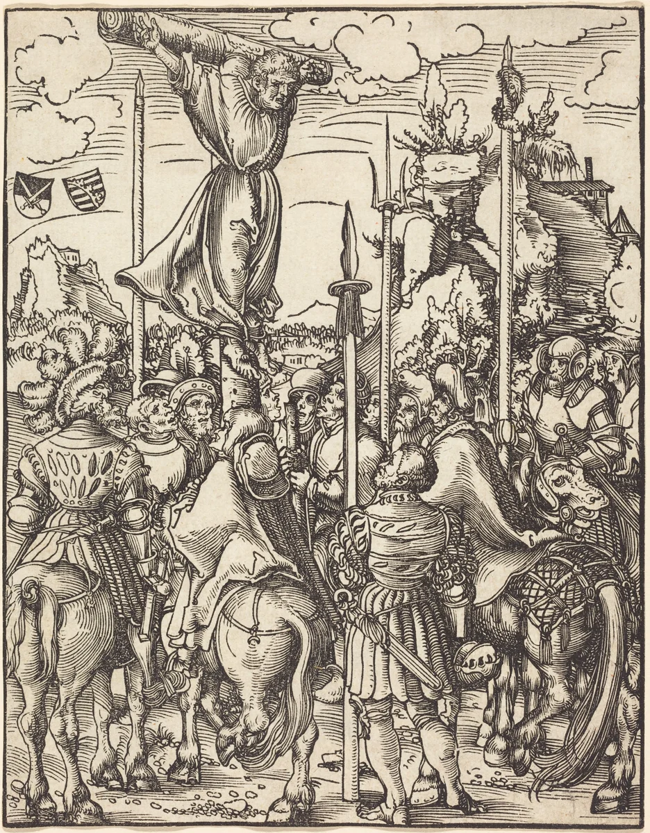 Saint Philip by Lucas Cranach, print, 1472-1553