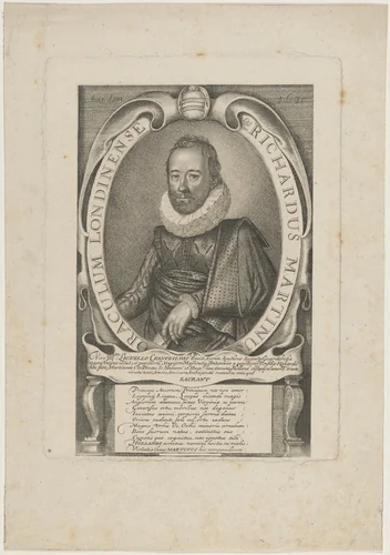 Richard Martin by Simon van de Passe, print, 1620