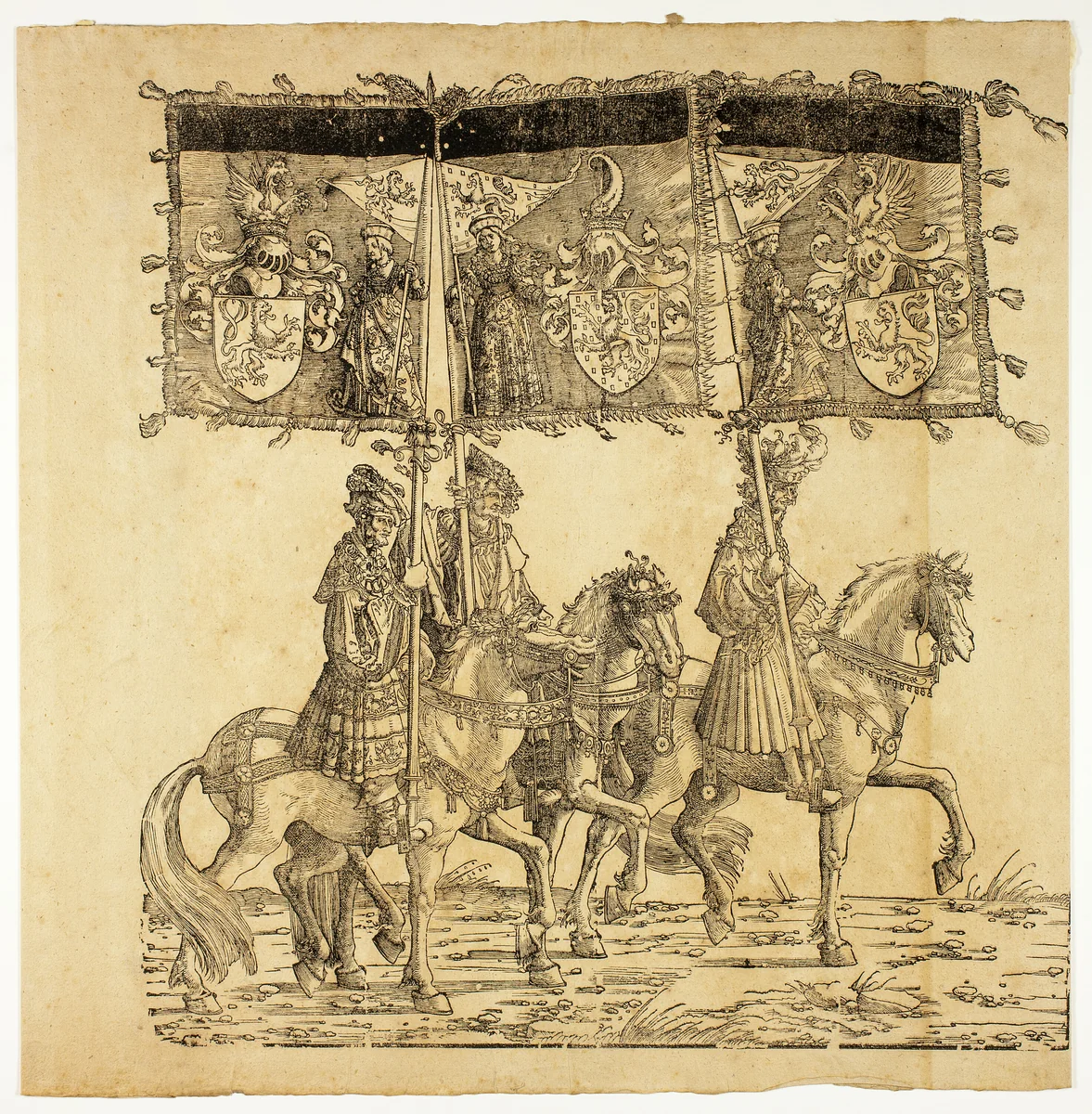 Triumph of Maximilian by Hans Burgkmair, print, 1493-1531