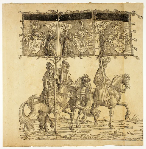 Triumph of Maximilian by Hans Burgkmair, print, 1493-1531