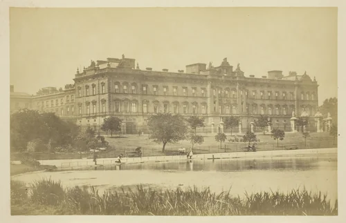 Buckingham Palace by Artist Unknown, photograph, 1850-1900