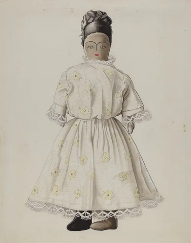 Doll by Bertha Semple, index of american design, 1937