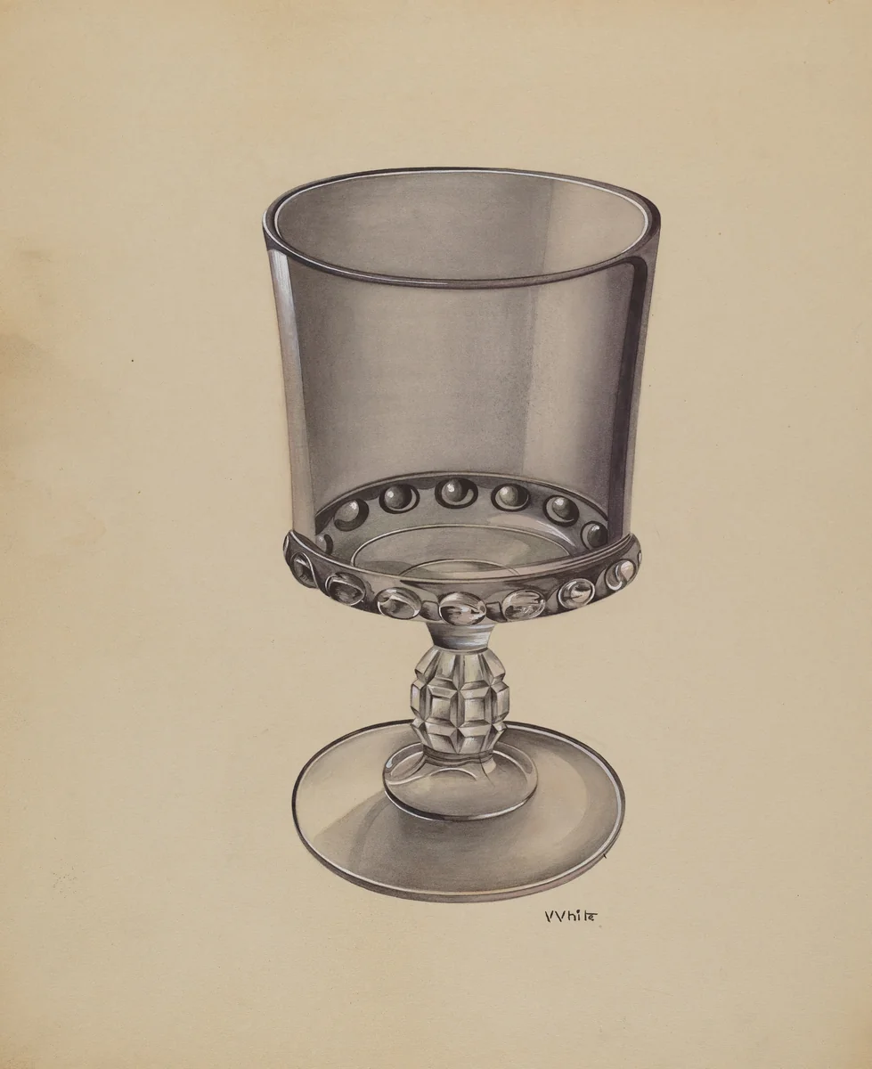 Spoon Holder by Edward White, index of american design, 1937