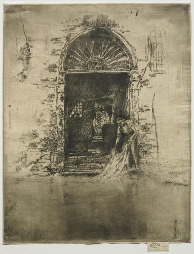 The Dyer by James McNeill Whistler, print, 1879-1880