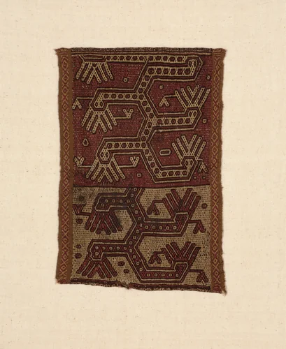 Fragment by None, textile, 1000-1476