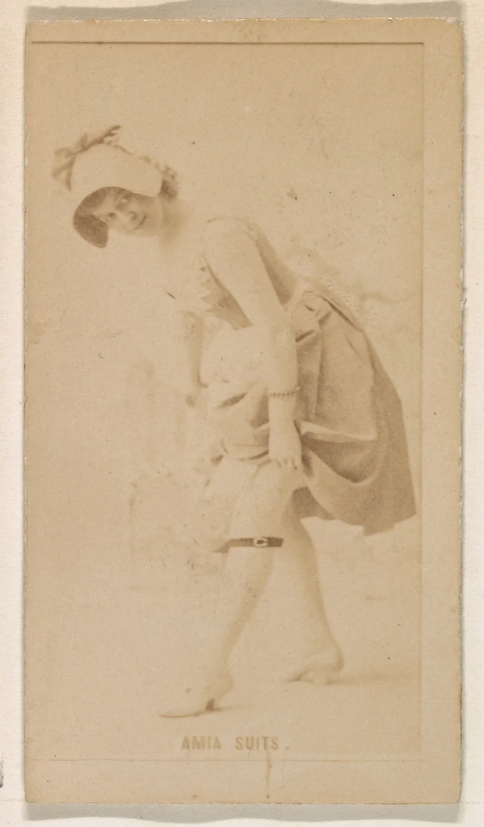Anna Suits, from the Actresses series (N245) issued by Kinney Brothers to promote Sweet Caporal Cigarettes by Kinney Brothers Tobacco Company, photograph, 1890