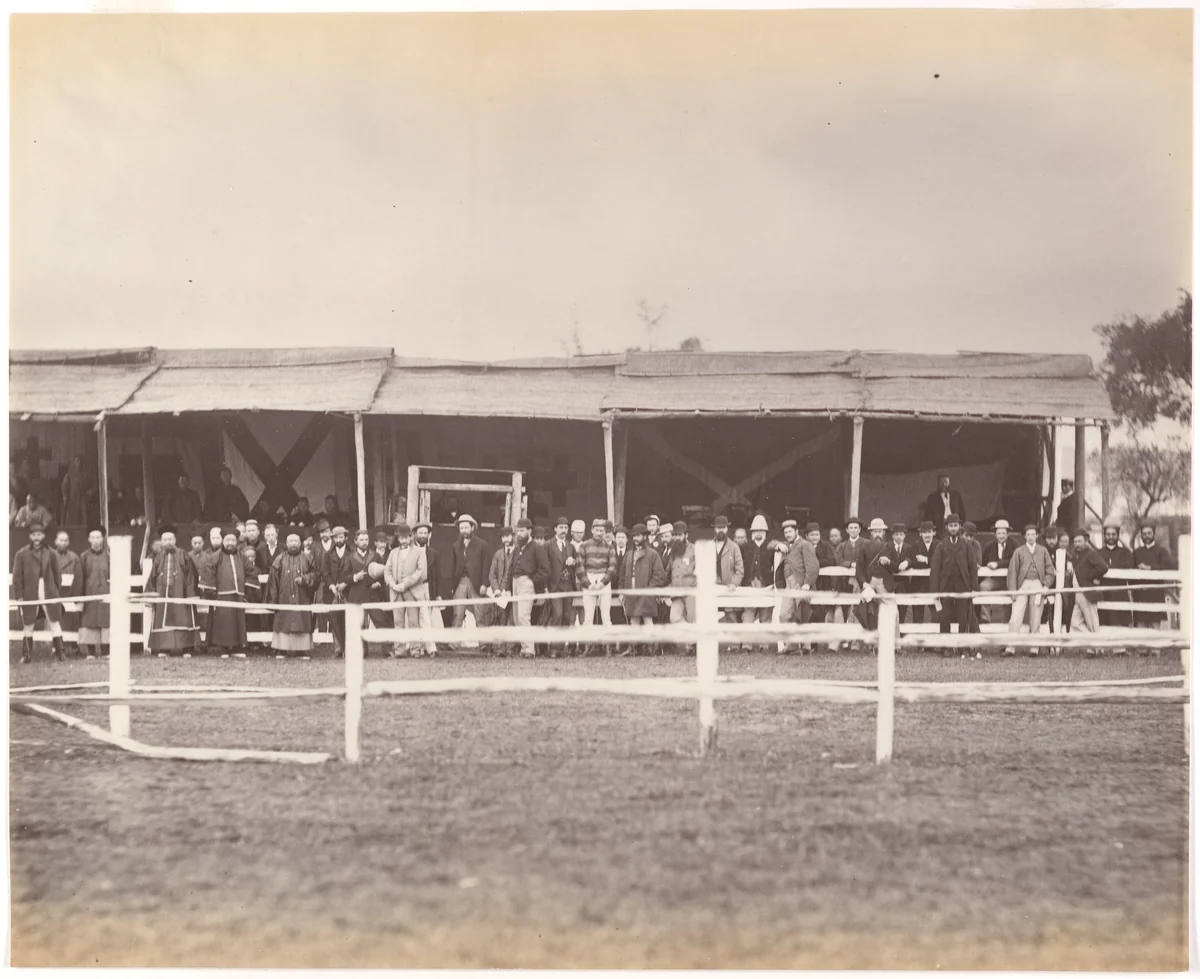 The Grand Stand Foochow by John Thomson, photograph, 1869