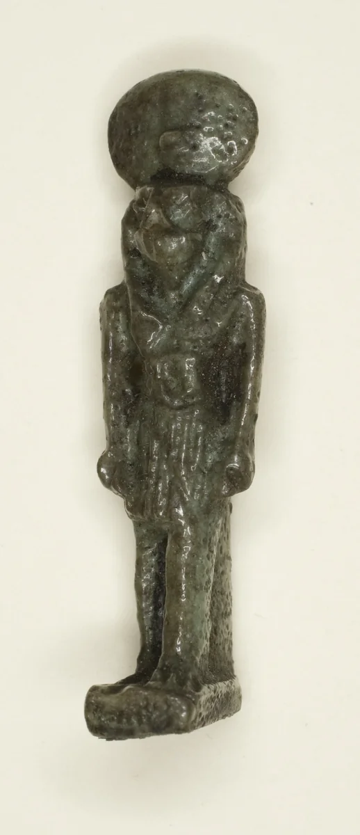 Amulet of the God Horus by Egyptian, metalwork, -1070--656