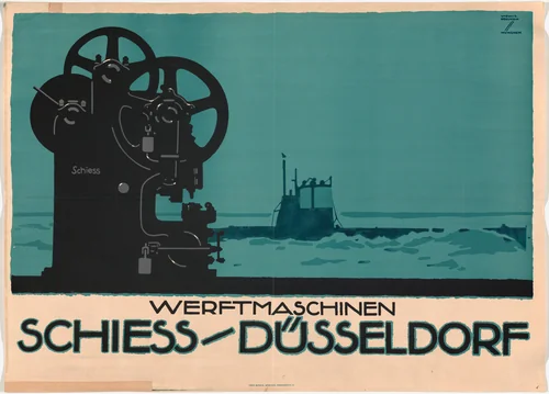 Schiess-Dusseldorf by Ludwig Hohlwein, design, 1913