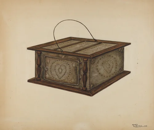 Foot Warmer by Marie Lutrell, index of american design, 1940