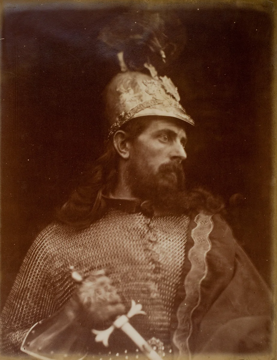 King Arthur by Julia Margaret Cameron, photograph, 1874