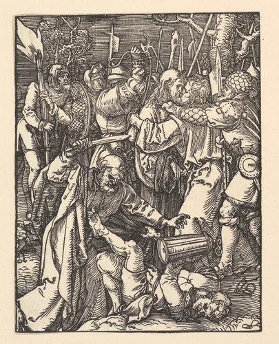 The Betrayal of Christ, from "The Small Passion" by Albrecht Dürer, print, 1509