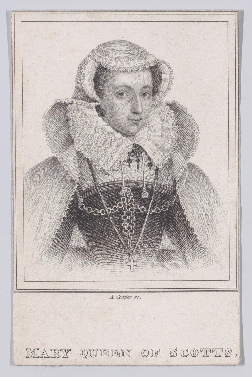 Mary, Queen of Scots by Robert Cooper, print, 1800-1835