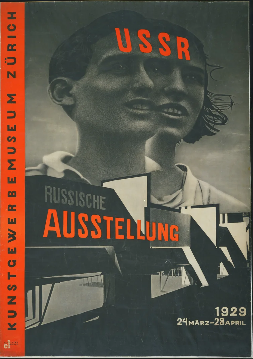 USSR Russische Ausstellung by El Lissitzky, design, 1929