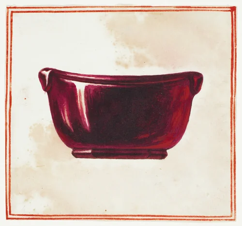 Purple Bowl by Giuseppe Grisoni, painting, 1719-1769