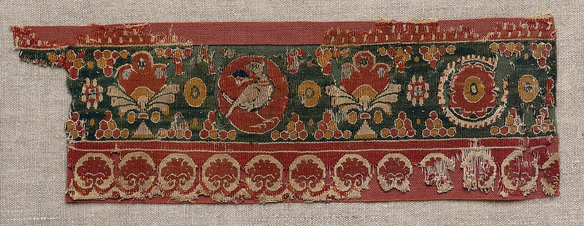 Decorated Band from a Tunic or Curtain by Unknown, textile, 600-699