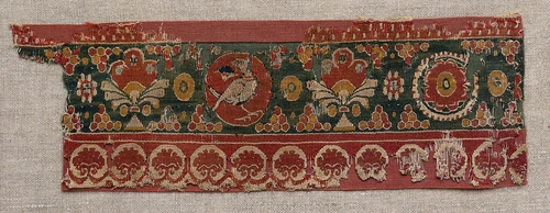 Decorated Band from a Tunic or Curtain by Unknown, textile, 600-699