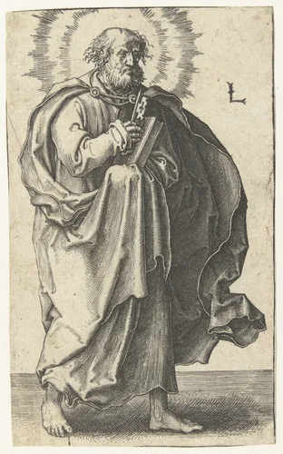 De apostel Petrus by Unknown, print, 1508-1510
