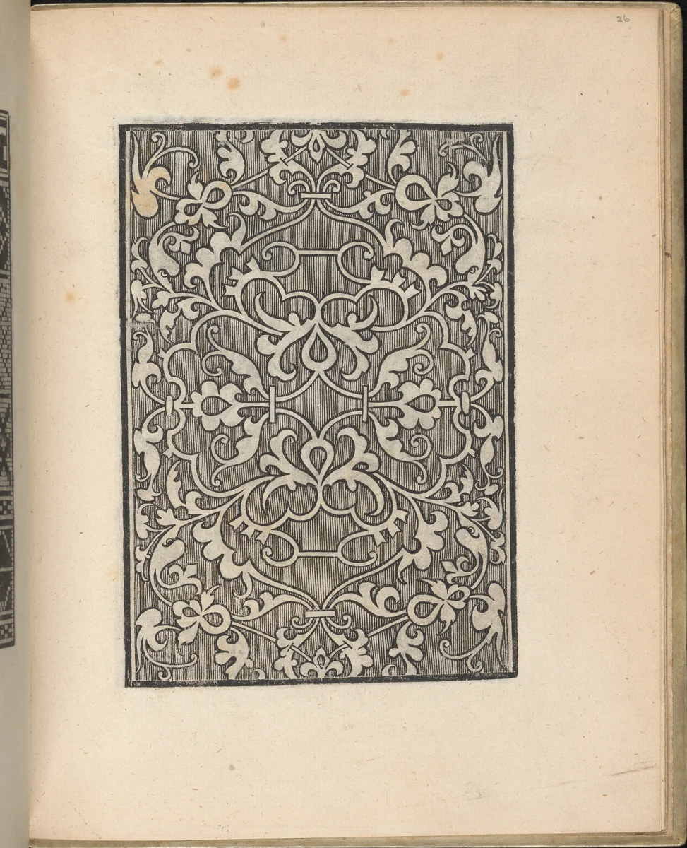 Trionfo Di Virtu. Libro Novo..., page 26 (verso) by Matteo Pagano, book, 1563