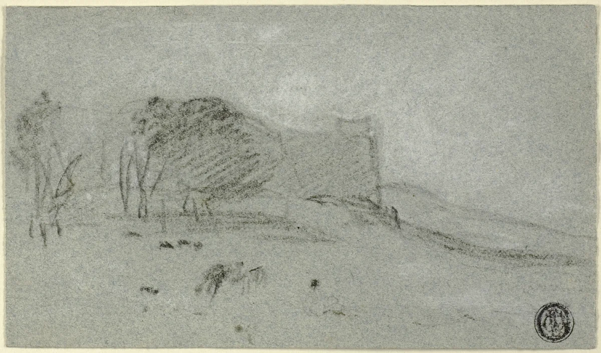 Hampstead by Margaret Sarah Carpenter, drawing, 1813-1872