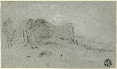Hampstead by Margaret Sarah Carpenter, drawing, 1813-1872