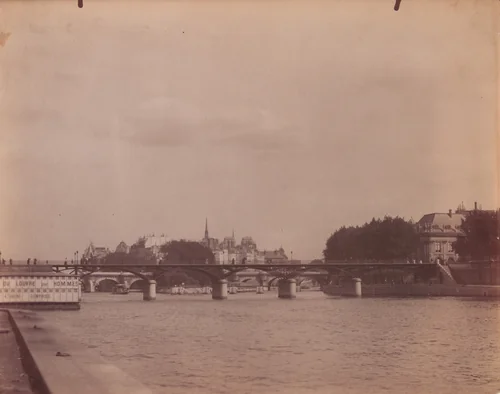 Untitled [View of the Seine and the Ile de la Cité] by Eugène Atget, photograph, 1899