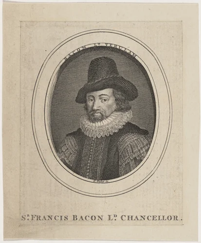 Sir Francis Bacon, Lord Chancellor by William Walker, print, 1791-1867