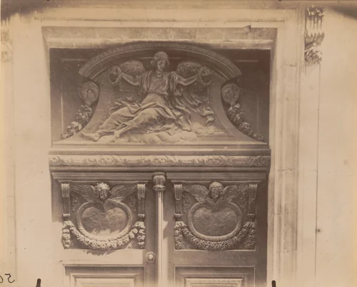 St Nicolas du Chardonnet by Eugène Atget, photograph, 1909