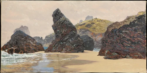 Kynance by John Brett, painting, 1888
