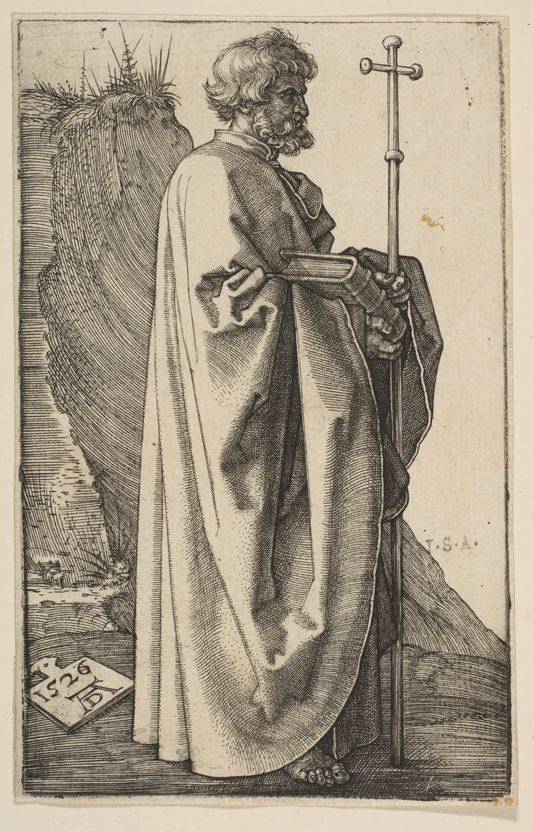 Saint Philip by Albrecht Dürer, print, 1523-1526