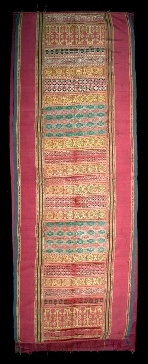 Panel by Hispano-Islamic, textile, 1401-1600