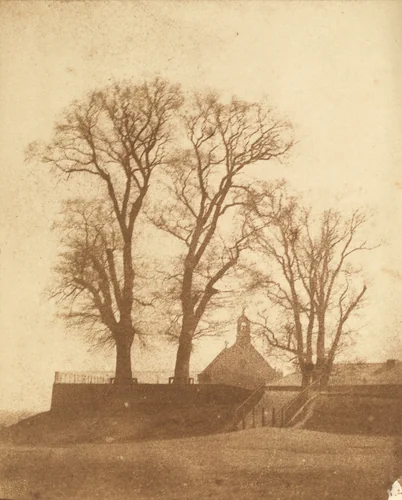 Forbury Hill, Reading by Nicolaas Henneman, photograph, 1845