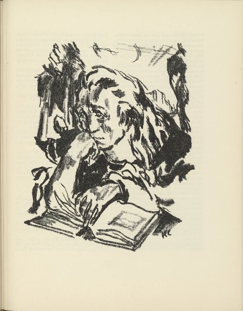 Untitled (plate, page 149) from the periodical Münchner Blätter für Dichtung und Graphik, vol. 1, no. 10 (October 1919) by Karl Caspar, periodical, 1919