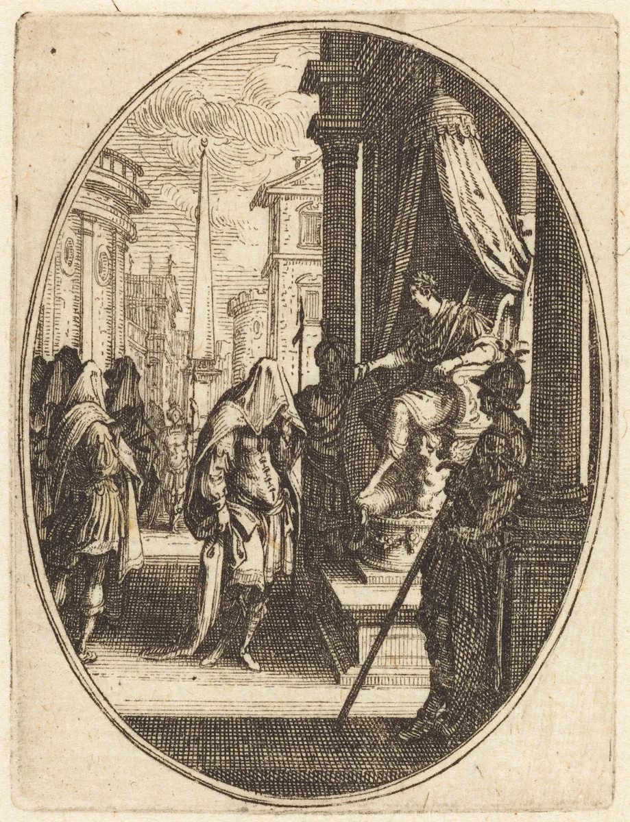 The Cult of Men by Jacques Callot, print, 1627