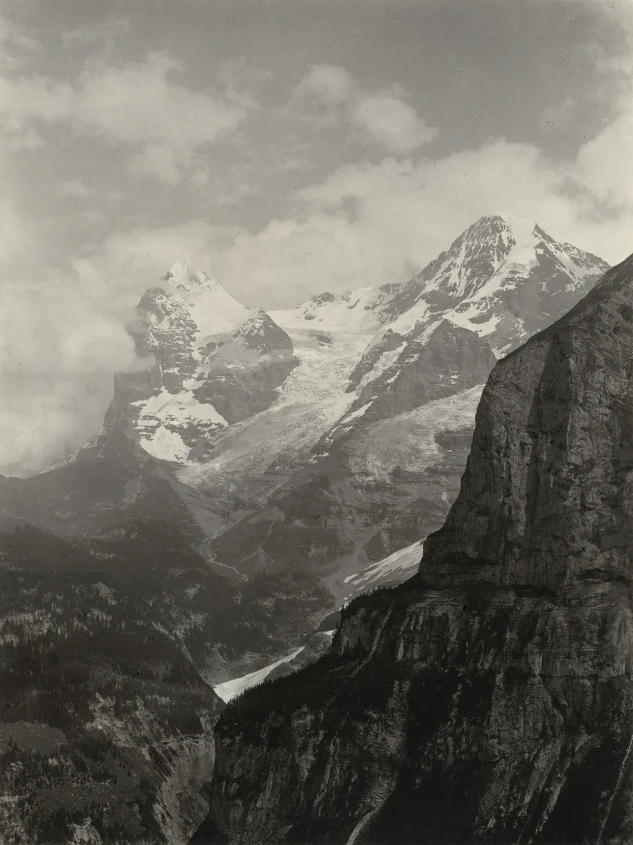 The Jungfrau Group by Alfred Stieglitz, photograph, 1894