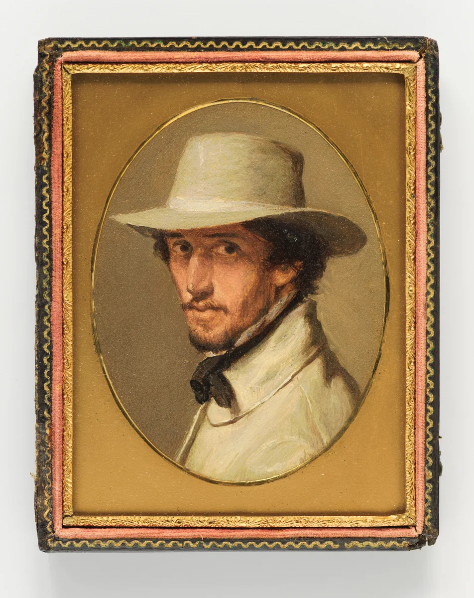 Self-portrait by Sanford Robinson Gifford, artwork, 1853