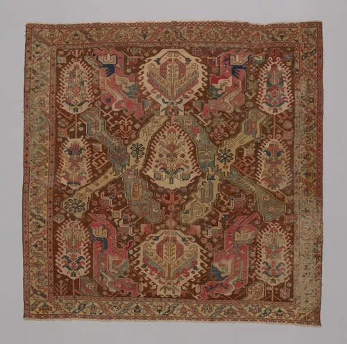 Carpet by Caucasus, textile, 1750-1900