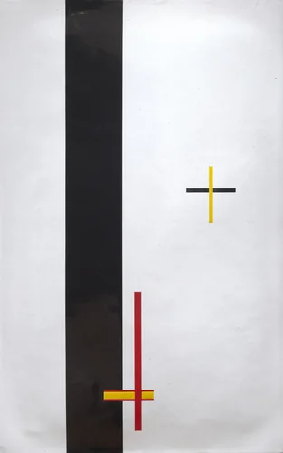 EM 1 (Telephone Picture) by László Moholy-Nagy, painting, 1923