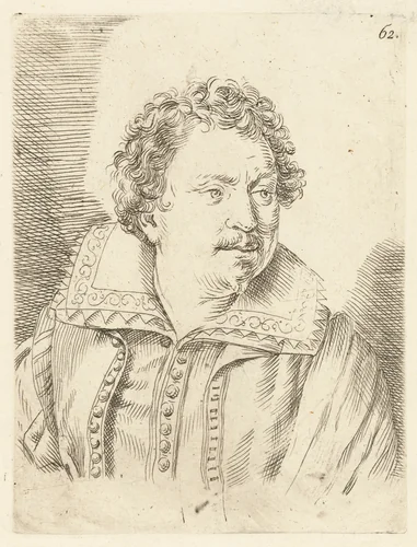 Giacomo Antonio Mannini by Ottavio Leoni, print, 1578-1630