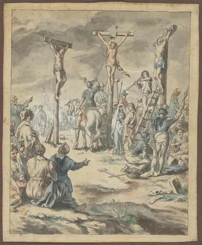 The Crucifixion of Christ by Pehr Hörberg, drawing, 1766-1816